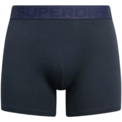 Superdry BOXER TRIPLE PACK Heren Onderbroek - Raven Black Marl
