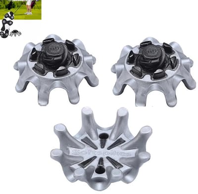 3 stuks - Golfschoen spikes - golfschoen actieve spikes - snel roterende spikes - golfschoen spikes - quick twist spikes