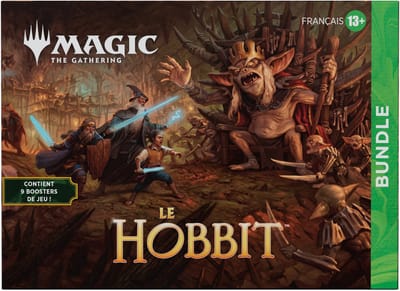 Bundle Magic: The Gathering | Le Hobbit | 1 booster collector, 9 boosters de jeu, 34 terrains, 1 carte promo Premium + accessoires exclusifs | Jeu de cartes à collectionner de stratégie