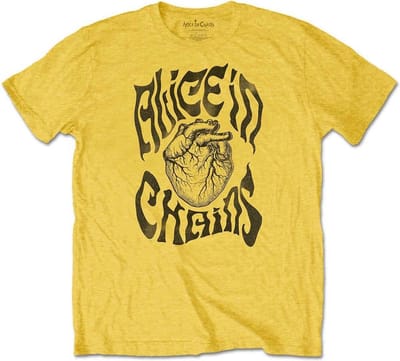 Alice In Chains - Transplant Heren T-shirt - L - Geel