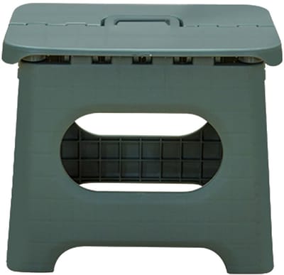 Dailygoods- Opstapkruk Lichtgewicht - Opvouwbaar - Kunststof - Volwassenen - Kinderen - Draagbaar - Maximaal 100 Kg - Opstapstoel