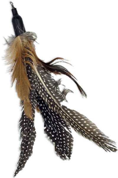 Katten speeltjes Katten Speelgoed Kattenspeeltjes Katten Hengel Veer Excl. Hengel Veertjes – Bruin