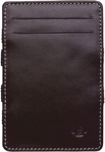 Golden Head Leren kaarthouder Bari RFID Protect Wunder-Börse 4044 Schokoladenbraun donkerbruin