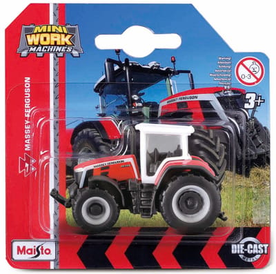 Maisto Massey Ferguson 8S.265 - Modelauto - Schaal 3" - Rood/Wit