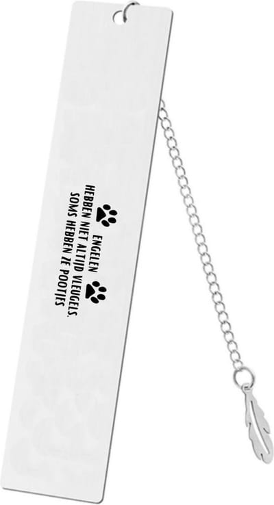 Akyol - engelen hebben niet altijd vleugels. soms hebben ze pootjes boekenlegger - Quotes - de liefste hond - quotes - mensen die houden van honden - verjaardagscadeau - verjaardag - cadeau - kado - geschenk - gift