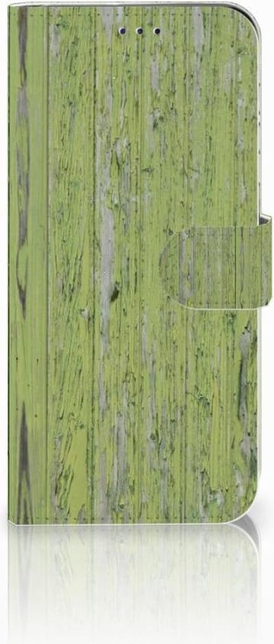 Samsung Galaxy A50 Book Style Case Green Wood