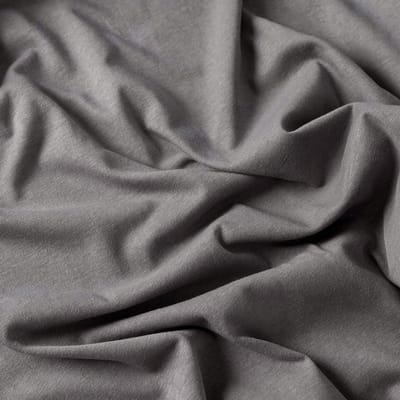 DREAMY PREMIUM Hoeslaken jersey met elastiek, 180x200cm, donkergrijs