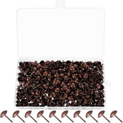 Bekleding Tacks - Decoratieve Punaises - Meubels Decoreren - Antiek Design - 580 Stuks - Bruin