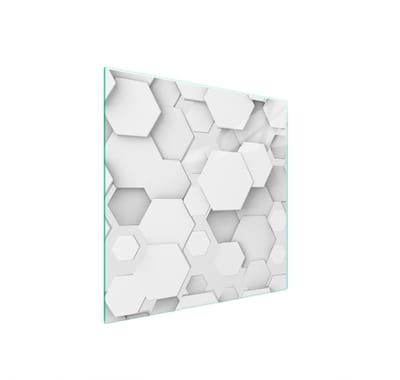 TMK ArtDeko Serie - Snijplank - Glas - 50x52 cm - Veelkleurig