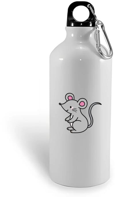 Hacebo® - Muizen waterfles - Muis - Dieren liefhebbers - Knaagdieren - huisdier - dierendag - water fles - 400ML