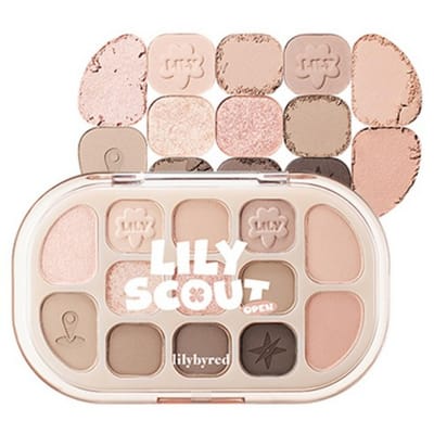 lilybyred Palette Dewy Fit 7 couleurs 05 Almond Milk