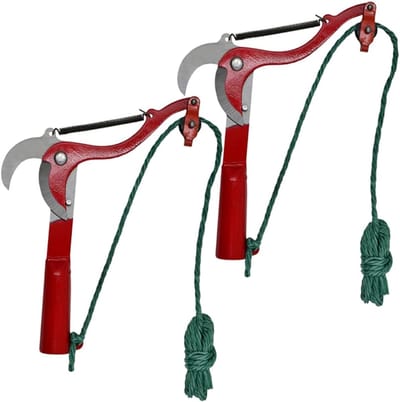 2stuks Tuinscharen Snoeischaar Takkenknipper Ergonomische Handgreep Voor Tuinonderhoud Duurzaam Handzaam Voor Thuisgebruik Voor Tuinliefhebbers