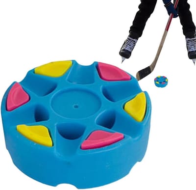 Hockey Pucks - Street Hockey Ballen - Vaardigheden Trainen - Duurzaam ABS Materiaal - 76mm Diameter - Blauw