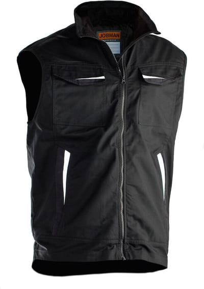 Jobman 7507 Service Vest 65750720 - Zwart - S