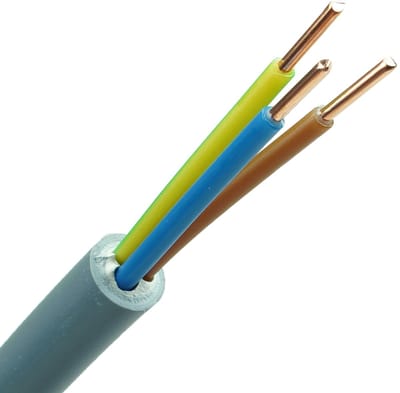 Ymvk kabel 3x2.5mm2 per rol van 50 meter