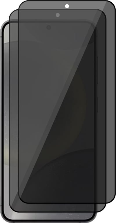 Privacy Screenprotector geschikt voor Samsung Galaxy S24 - 2x Volledig Dekkend Glas Screen Protector