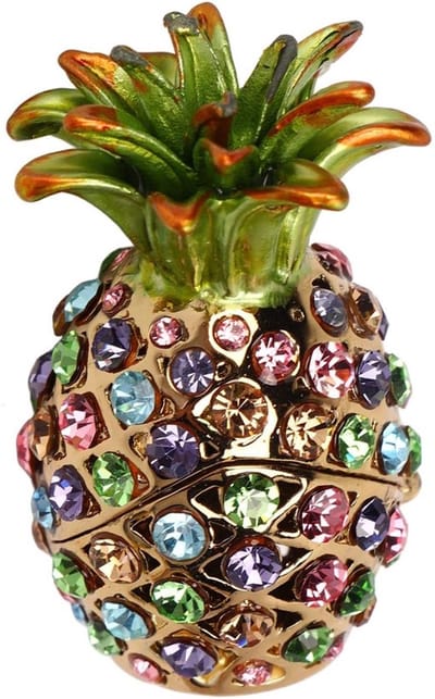 Dailygoody - Bling Ananas Trinket Box - Sieradenopslag - Elegante