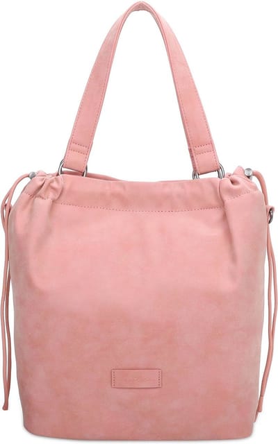 Fritzi aus Preußen Schoudertas Poppie02 Vintage Tote Bag Papaya Zalmroze