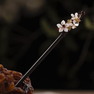 1 PC Kwastje Stap Schudden Haarspeld Eetstokje Haar Stok Oude Stijl Haar Ornament Pan Haar Hoofdtooi Bloem Haaraccessoires 18cm