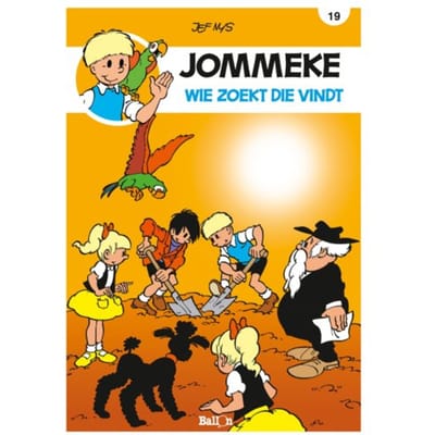 Wie Zoekt Die Vindt - Jommeke Strip - Nieuwe Look