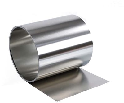 Roestvrijstalen Folie - Metaalplaat - Doe-het-zelf - Duurzaam 304 Staal - 0.6 X 15mm X 300cm - Zilverkleurig