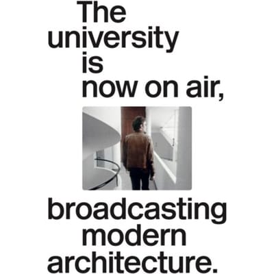 The University Is Now On Air, Broadcasting Modern Architecture - Joaquim Moreno