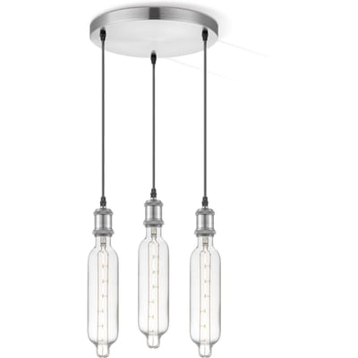 Home sweet home hanglamp Vintage 3L Tube - helder