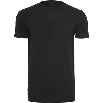 Build Your Brand - Rond Hals T-Shirt - Black maat 3XL