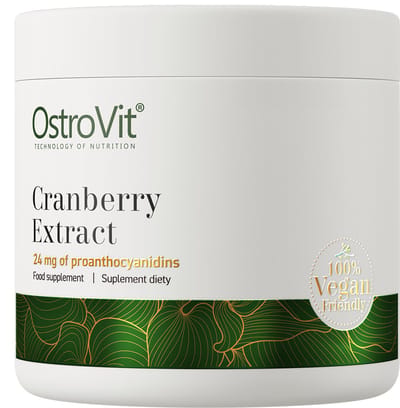 Supplementen - Cranberry Poeder - Vegan - 100g - OstroVit - 100 g