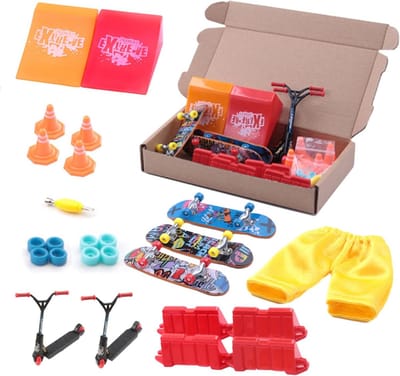 Vingerskateboard Ramp Set - Mini Skate Tech Deck Hellingset voor Kinderen