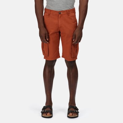 De Regatta Shorebay Casual korte broek - heren - Coolweave - katoen - Oranje