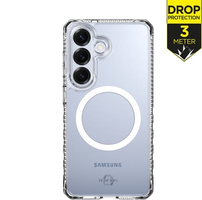 ITSKINS Doorzichtig Hoesje geschikt voor Samsung Galaxy S26 Plus MagSafe Telefoonhoesje Hardcase | ITSKINS Level 2 HybridMagClear R Backcover Shockproof | Geschikt voor MagSafe | Geschikt voor Draadloos Opladen met Magnetische Ring | Geschikt voor