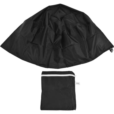 Housse de protection pour foyer extérieur 85 x 40 cm, imperméable et résistante aux UV black