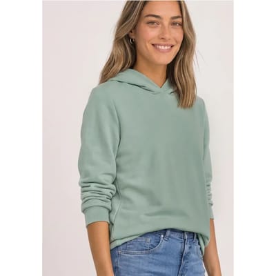 Sweatshirt met lange mouwen en capuchon