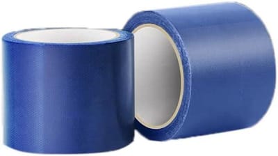 Dekzeil reparatietape - Waterdichte patch - Stoffen repareren - Hoge viscositeit lijm - 8 cm x 5 m - Blauw