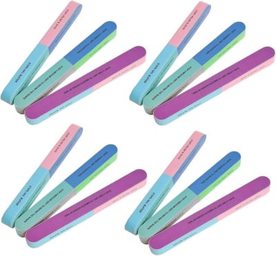 Set van 10 Nagelvijlen Zelfklevend Buffer Blok Manicure Pedicure Tools
