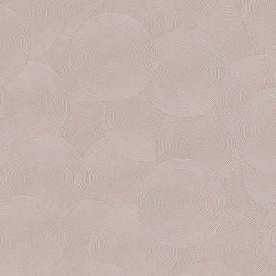 Structuur behang Profhome 790935-GU vliesbehang gestructureerd met geometrische vormen en metalen accenten beige parelmoer-grijs lichtbruin 5,33 m2
