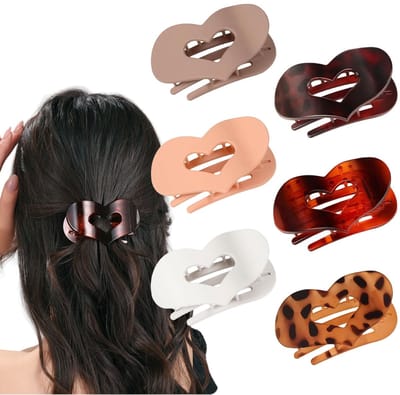 Cosensi - Dailygoods - Set van 6 Ergonomische Platte Haarspelden voor Dikker en Dunner Haar
