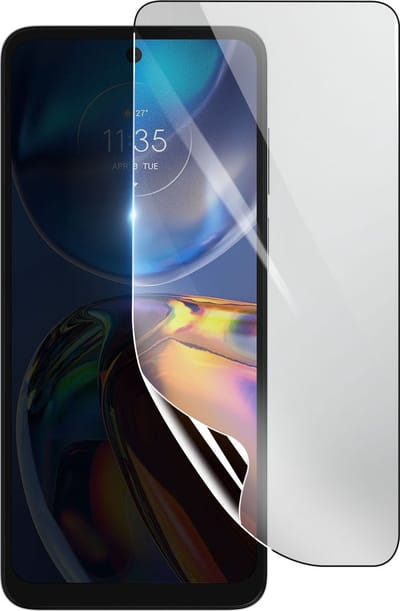 3mk, Geschikt voor Motorola Moto E32, Schokbestendige Hydrogel Screenprotector, Transparant