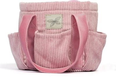 ByAstrup Stokpaard Verzorgingstas Corduroy Roze