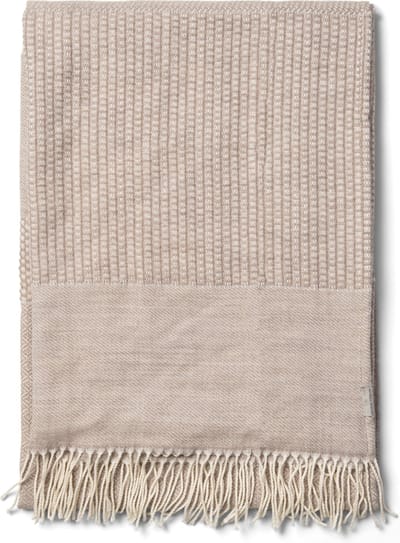 Riviera Maison Plaid Taupe - Whistler Geweven Deken - Wol - (LxB) 180x125