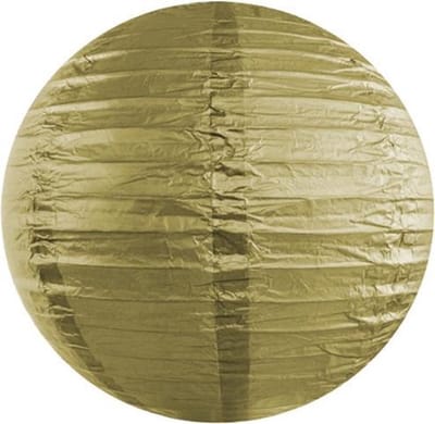 Gouden Lampion Rond 25cm