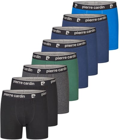 Pierre Cardin Heren Boxershorts 8 Pack Basic Trunks Veelkleurig 3XL Heren ondergoed - Labelvrije Comfort