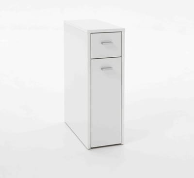 Badkamerkast Maine Wit - Breedte 20 cm - Hoogte 61 cm - Diepte 45 cm