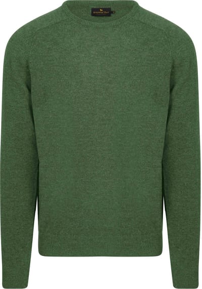 Steppin' Out Trui Lamswol Mid Groen - Maat XXL - Heren