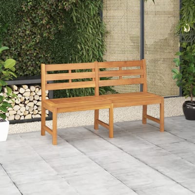 vidaXL - Tuinbank - 150 - cm - massief - teakhout