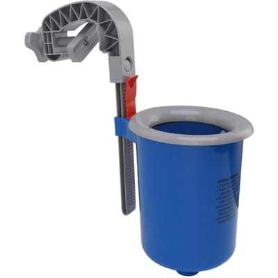 Bovengrondse zwembadoppervlak skimmer Blauwe muurbevestiging zwembadoppervlak automatische skimmer voor zwembadreiniging gray