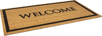Rubbermagazijn - Deurmat - Kokosmat - 1400x700mm - Welcome
