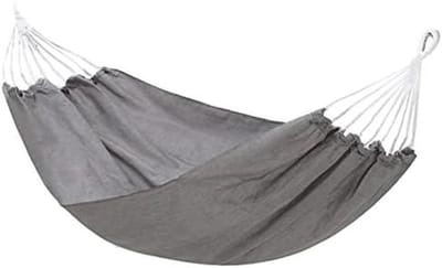 Hangmat - Schommelstoel Buiten - Ontspannen in Natuur - Lichtgewicht Draagbaar - 190x80cm - Grijs