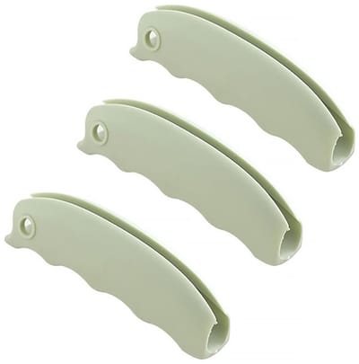 Dailygoods- Boodschappentassenhouder - Ergonomische Handgreep - Duurzaam - Siliconen - Herbruikbaar - Vermindert Handvermoeidheid - Tasdrager
